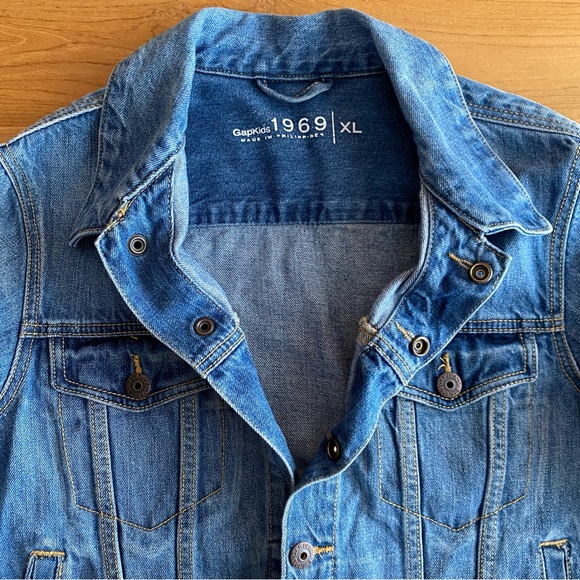 GAP 12-13Y Kids’ XL Jean Jacket or Women’s XS - Picture 4 of 7
